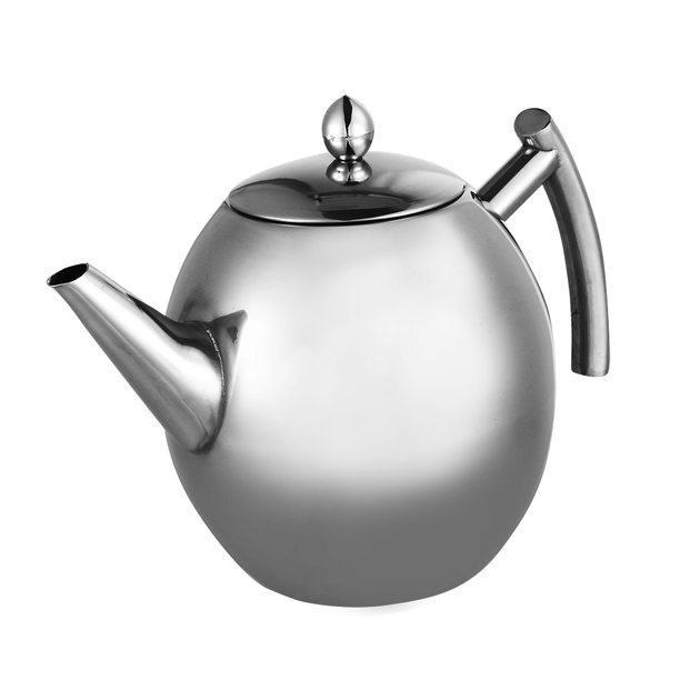 Octpeak Durable Stainless Steel Teapot Coffee Pot Kettle With Filter