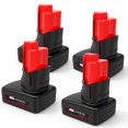 thumbnail image 1 of Batería de Repuesto WECACHWE 12V 6.0Ah para Herramientas Milwaukee, 1 of 8