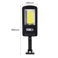 thumbnail image 3 of De Luz De Calle Solar Con Control Remoto 2200 Mah Lámpara Solar Inteligente Para Exteriores Ip65 Solar A Prueba De Agua Para Exteriores Jardín Patio Trasero Parque Noche 2 Piezas Kearding HA015456-00, 3 of 5