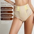 thumbnail image 4 of Fajas moldeadoras de cintura alta para mujer, pantalones con botones, realzadores de glúteos y cadera, moldeadoras de licra., 4 of 9