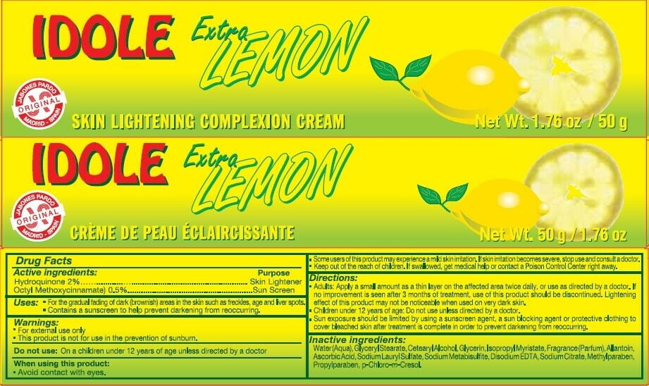 lemon lite complexion cream