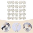 thumbnail image 2 of 25pcs Wicker Rattan Balls Vase Fillers Rattan Balls for Craft Project Aromatherapy Rattan Balls, 2 of 9