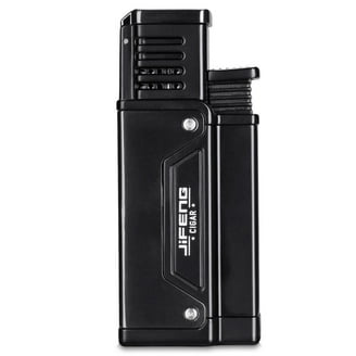 Cigar Lighter Straight Windproof Multifunctional V Cutter Hole Puncher 5 In  1 Cigar Lighter Cb-25Bx