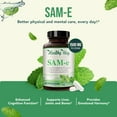 thumbnail image 3 of Healthy Way SAM-e Supplement for Brain Health, Liver, Mood & Joint Support, 1500mg, 90 Capsules, 3 of 9
