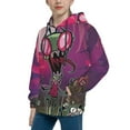 thumbnail image 2 of Invader Zim Youth Sweatshirt Hoodies Pullover 3D Print Novelty Hooded Hoody Clothes For Boys Girls Teen Clothing, 2 of 7
