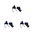 thumbnail image 4 of ZheElen Pet Hat Scarf Set Animal Simple Design Adorable Beanie Neckerchief Kit 3Set, 4 of 6