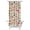 Botanical, variant on Cheetah Pattern Shower Curtain Premium Polyester Bathroom Curtain Waterproof Quick Dry 36x72 inches Vintage Style with 12 Hooks Rust-Resistant Grommets