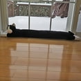 thumbnail image 2 of Evelots Cat Draft Stopper-Door/Window-36-Keep Heat in-No Noise/Cold Air-Set/2, 2 of 4