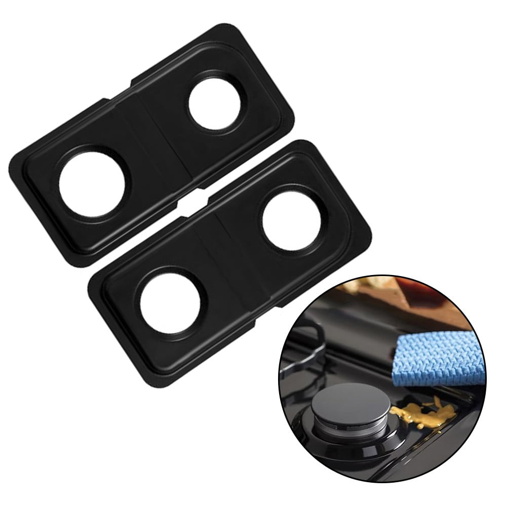 Stainless Steel Drip Pans for GE Gas Stoves 2 Pack