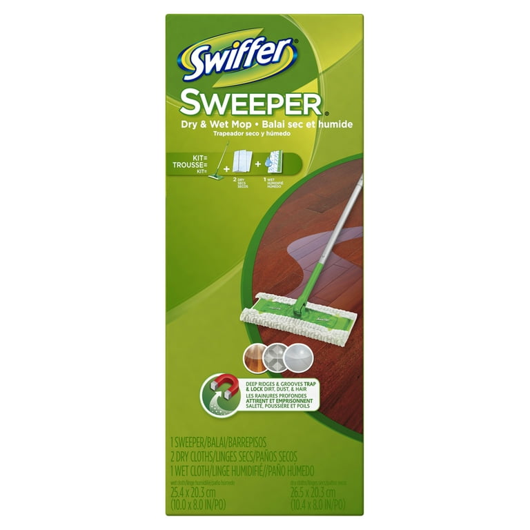 Swiffer - Dust Wiper Starter Kit - 1 Handle + 8 Dry + 3 Wet Refills -  Environmental Yacht Services