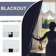 thumbnail image 3 of JIUZHEN Blackout Curtains for Bedroom - Thermal Insulated Room Darkening Rod Pocket Curtains for Living Room, Set of 2 Panels with Tiebacks, 42 x 45 Inch Length,Greyish White, 3 of 9