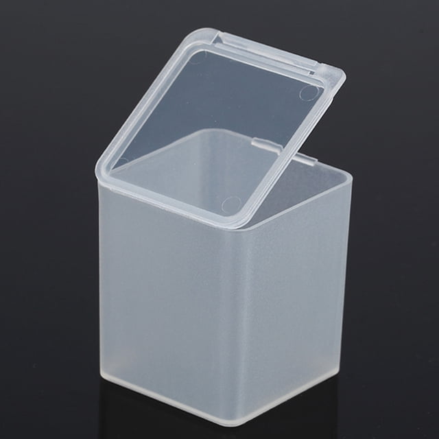 unbranded 10Ud Transparente De Plástico Compacto Para Guardar Artículos Variados