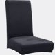 thumbnail image 1 of Cubiertas de silla maciza Multicolor Sillas anti-polvo Funda Protector externo universal Estilo simple Estilo giratorio Decoración para el hogar Negro 2 PCS seitruly HA012474-03, 1 of 7