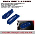 thumbnail image 5 of Xotic Tech Side Dashboard Console Air Vent AC Outlet Cover Trim, Blue, Compatible with Toyota Camry 2018-2024, 5 of 9