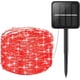 thumbnail image 1 of Cadena de luces con energía solar, mini luces LED de alambre de cobre de 100 LED, luces de hadas, luces de decoración solares impermeables para interiores y exteriores para jardines, hogar,, 1 of 8