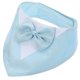 thumbnail image 3 of Dog Collar Bandana Puppy Saliva Towel for Outdoor Walks Puppies Sky-Blue Twill Fabric Photography Prop 1Pack, 3 of 4