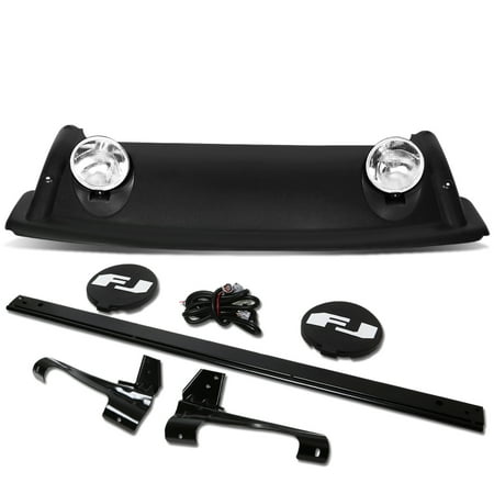 - For 07 to 14 FJ Cruiser Black Offroad OE Style Roof Rack Air Dam + Fog Lights + Cover Kit 15 16