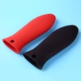 thumbnail image 4 of PartyKindom Black Silicone Hot Handle Holder Secure Grip for Cookware Handles, 4 of 4
