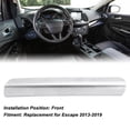 thumbnail image 4 of Front Interior Door Handle Grab Trim Stylish Silver Armrest Pull Handle for Escape 2013-2019, 4 of 8