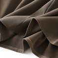 thumbnail image 5 of Women's Skirts High Waist Button Office Wear to Work Skirts with Pockets Ruched A Line Flared Swing Midi Skirts, 5 of 5
