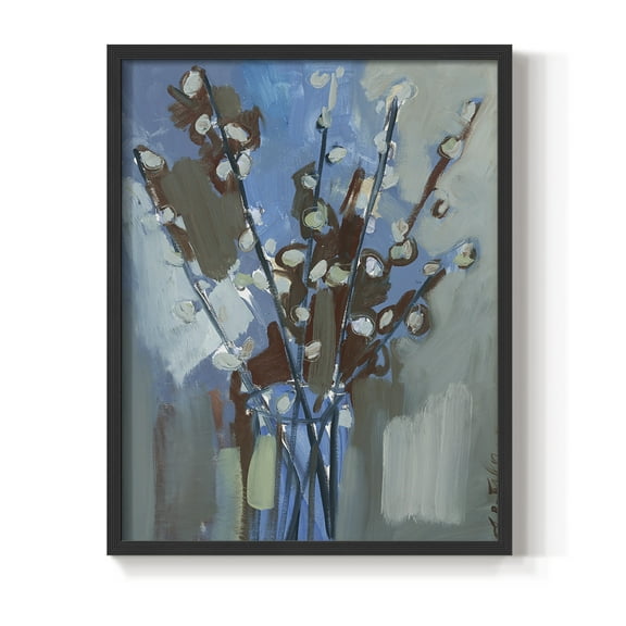 Winter Willow I Framed Print - Solid Wood in Single Picture Frame Solid Wood 2 Framed Print