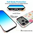 thumbnail image 7 of SKLYDDI Cute Pastel Floral Case for iPhone 11, Compatible with MagSafe - 312, 7 of 7