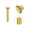 thumbnail image 4 of Brass Hex Bolts, M12x80mm 1 Pack Fully Thread Grade 4.8 Machine Screws, 4 of 5