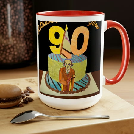 

90th Birthday Mug Pablo Picasso 90th Birthday Gift 15oz Coffee Mug.