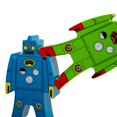 thumbnail image 4 of Robots apilables Schylling de madera, 9 unidades, niños a partir de 3 años, 4 of 7