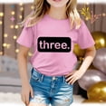 thumbnail image 2 of TZEWGL Tops For Girl Boy Short Sleeve Graphic Prints Trendy Fans Present Clothing For Newborns size 12-13T, 2 of 6