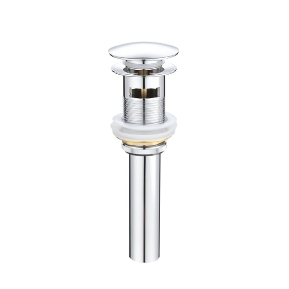 Pop-Up Bathroom Sink Drain With Overflow