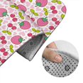 thumbnail image 5 of Yiaed Strawberry And Cheery Print Bathroom Mat Set 2 Pieces Mat Anti-Skid Pad Ultra Soft and Absorbent Bathroom Bath Mat Contour Bath Rugs for Toilet Base, 5 of 6
