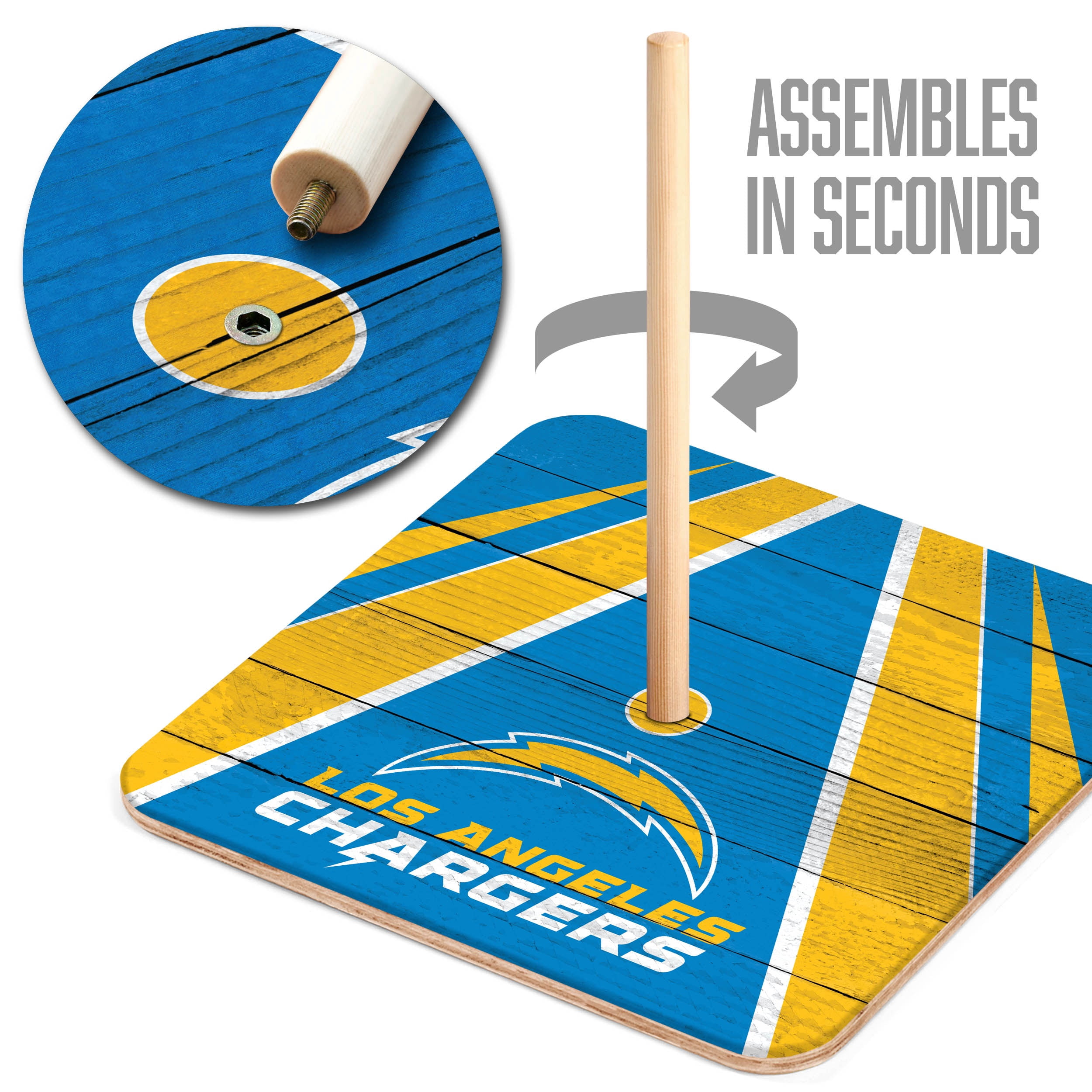 YouTheFan NFL Los Angeles Chargers HorseShoe Bags