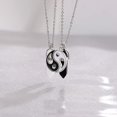 thumbnail image 3 of Bff Necklace For 8 Crystal Charms Best Friend Necklace Pendant Friendship Necklace Heart Matching Necklace For Couples Gifts, 3 of 4