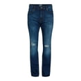 thumbnail image 5 of Lazer Men's Xander Wash Destructed Straight Fit Jeans, Sizes 30"-38", 5 of 5