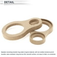thumbnail image 4 of Anillo Espaciador de Altavoz Único Bargains Adaptador de Doble Anillos para 1.2" para 3.5" Madera 2 Pcs Universal, 4 of 7