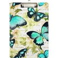 thumbnail image 2 of FMSHPON Flowers Butterflies Clipboard Hardboard Wood Nursing Clip Board and Pull for Standard A4 Letter 13x9 inches, 2 of 8