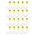 thumbnail image 1 of Colorful Heads with Barbed Hooks – Saltwater/Freshwater Fishing Durable Core Snag Design, 1 of 5