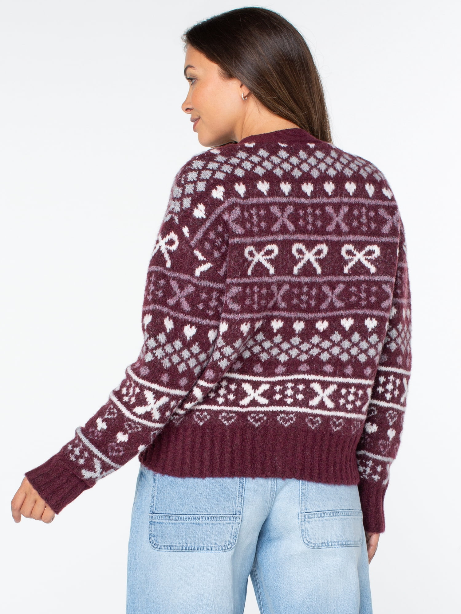 Celebrity Pink Women's and Women's Plus Cardigan Sweater, Sizes XS-4X