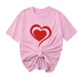 thumbnail image 1 of Camisetas de Manga Corta para Mujeres, Camiseta de Cuello Redondo Impresa de Moda, Primavera Y Verano Casual, 1 of 8