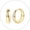 01. 14K Gold Plated, variant on Silver Chunky Hoop Earrings for Women, Small Thick Huggie Earrings with 925 Sterling Silver Post, Hypoallergenic Lightweight Silver Hoops Jewelry Gifts for Wife Anniversary 14mm