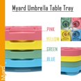 thumbnail image 4 of Bandeja para Mesa de Sombrilla PayandPack Myard de 15 Pulgadas con 4 Portavasos, 4 of 8