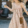 thumbnail image 5 of Vestido suelto de gran tamaño sin espalda, vestido de fiesta con tirantes. Vestido floral de algodón de viento de playa Zhivalor BST3007321-3, 5 of 5