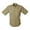 Khaki, variant on TAG SAFARI Adult Male Trail Short Sleeve Shirt, Color: Khaki, Size: S