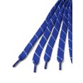 thumbnail image 3 of INSPIRE CHIC 3 Pairs Double Color Twill Athletic Flat Shoelaces Long Shoestrings for All Types of Casual Sneakers Blue-White 100 cm/39.5", 3 of 5