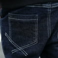 thumbnail image 7 of TBWNWG Black Jeans,Boys Regular Straight Fit Jeans Casual Denim Pants Stretch Denim Pants,Size 4-5 Years, 7 of 7