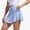 Light Blue, variant on Tennis Skirt for Women with Pockets, High Waisted Athletic Sports Skorts Running Workout Shorts Shorts for Woman Orange XL