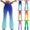 Sky Blue, variant on Gswybco Flared Pants for Women Casual High Waisted Yoga Pants Athleisure Tight Fitting Hip Shaping Workout Pants