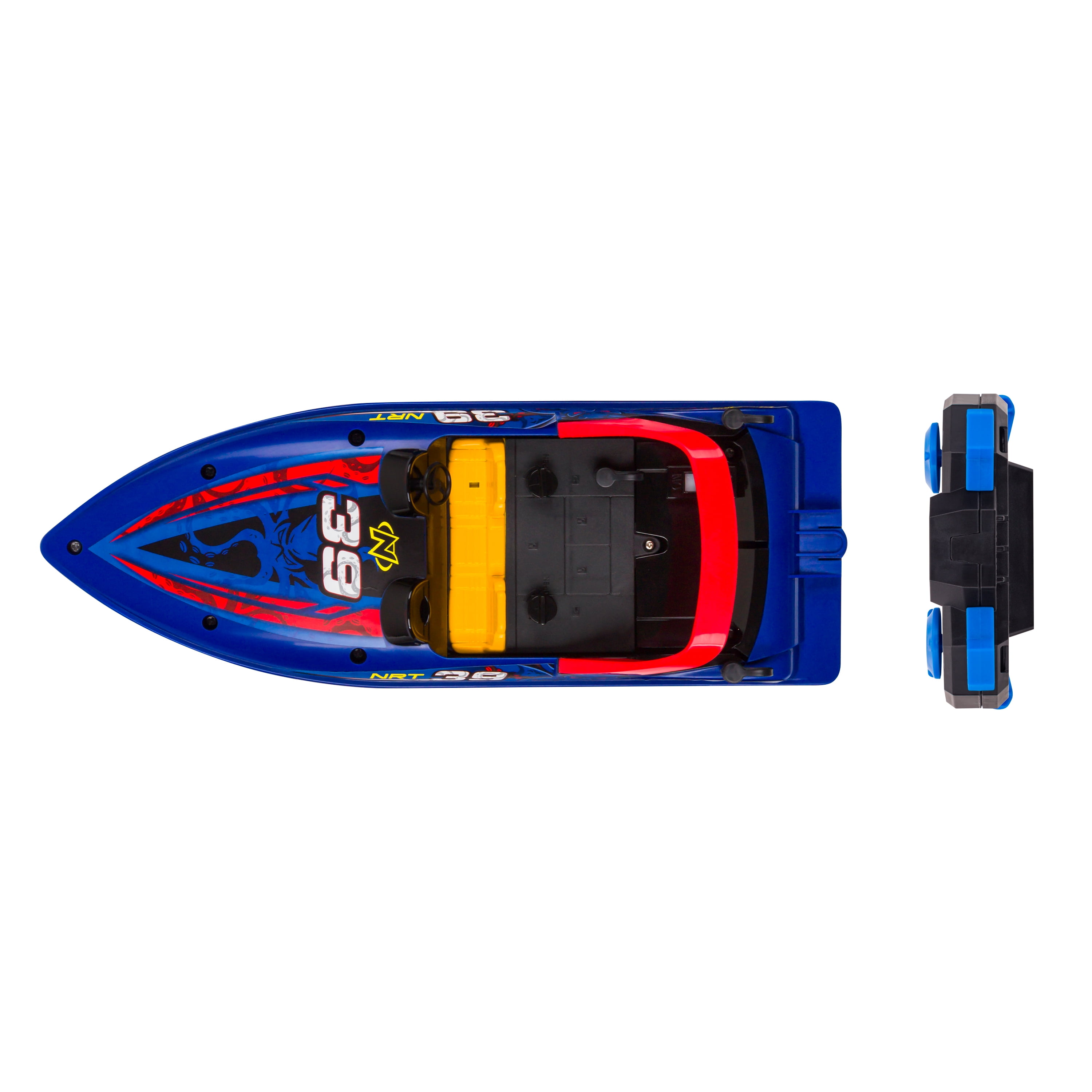 1:16 Scale Race Boats - Octo-Blue #39