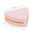 thumbnail image 3 of Soporte De Esponja De Maquillaje Estuche de maquillaje de silicona con esponja Triángulo portátil para herramientas cosméticas Rosa Ndcxsfigh Cuidado Belleza, 3 of 3